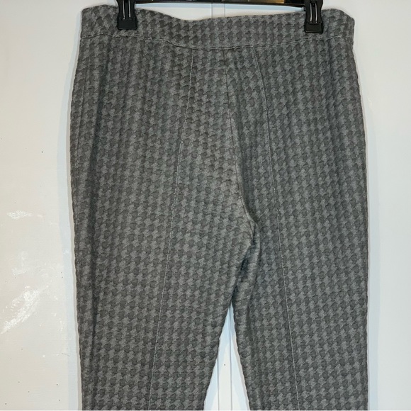 AKRIS PUNTO Mara 3D Houndstooth Jacquard Skinny Pants in Granite - Picture 8 of 13